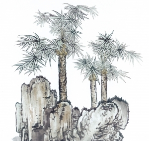 中式国画山水画-ID:692424068