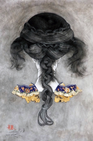 艺术抽象装饰画-ID:485250957