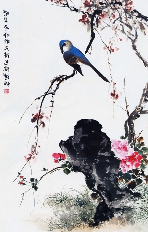 中式花鸟装饰画-ID:5856352