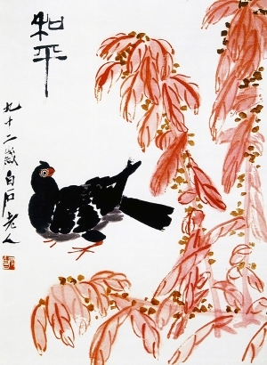 中式花鸟装饰画-ID:5856405