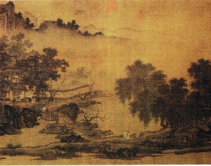 中式国画山水画-ID:798384908