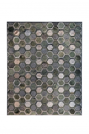 几何艺术抽象地毯-ID:5856680