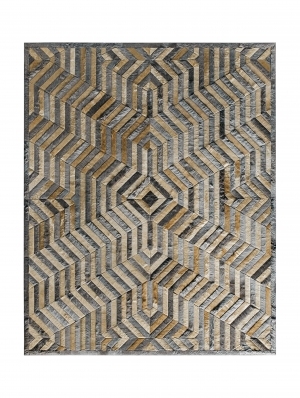 几何艺术抽象地毯-ID:5856683