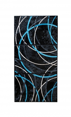 几何艺术抽象地毯-ID:5856692