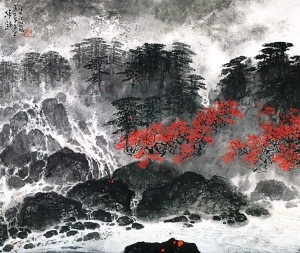 Chinese Style New Chinese StyleLandscape Painting