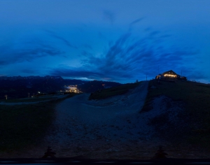 hdr半山小镇夜景-ID:622127061