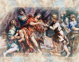 欧式古典名画人物油画-ID:5859013