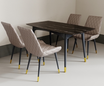 Modern Dining Table And Chairs-ID:227948905