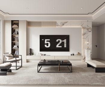 Modern A Living Room-ID:865216026