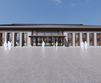 New Chinese Style Public Building-ID:764323003