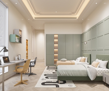 French Style Bedroom-ID:694113029
