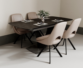 Modern Dining Table And Chairs-ID:360208995