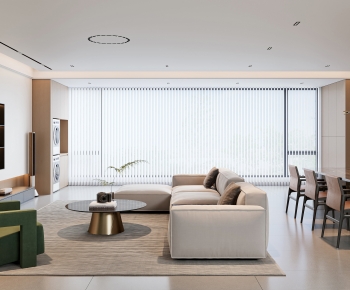 Modern A Living Room-ID:780977015