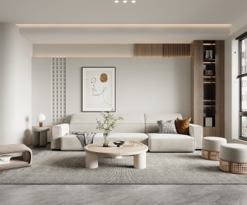Modern A Living Room-ID:980756046