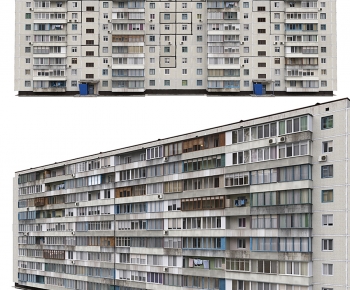 现代苏联时代住宅建筑-ID:336272005