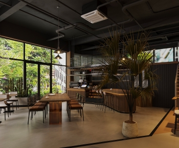 Industrial Style Cafe-ID:654666909