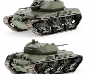 现代无人坦克 装甲车-ID:447134027