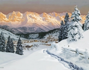 自然风景雪山-ID:5863249