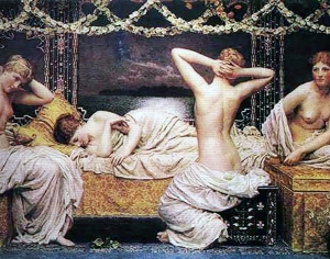 欧式古典名画人物油画-ID:689225914