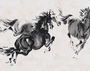 现代马装饰画-ID:5863899