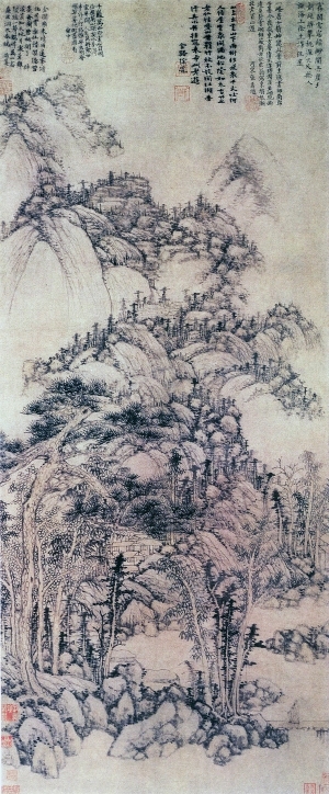 Chinese Style New Chinese StyleLandscape Painting