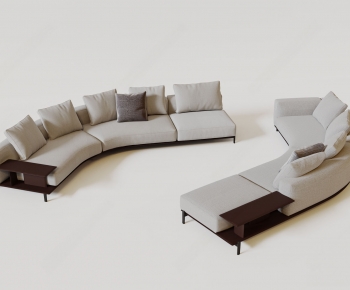 现代弧形沙发-ID:231595998
