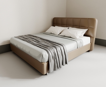 Modern Double Bed-ID:656013014