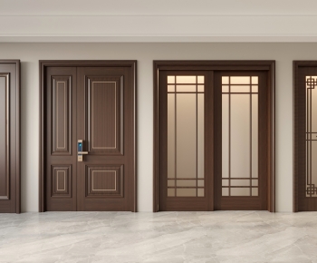 New Chinese Style Door-ID:854051117