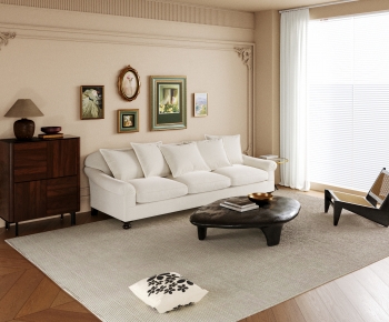 Wabi-sabi Style A Living Room-ID:289540347