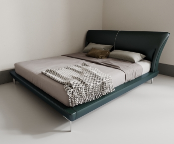 Modern Double Bed-ID:408041954