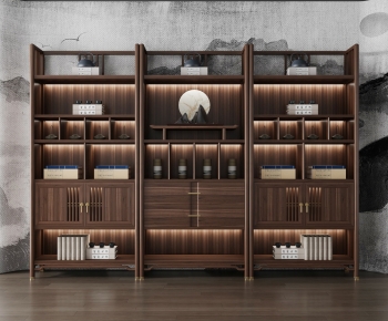 New Chinese Style Bookcase-ID:942487001