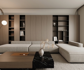 Modern A Living Room-ID:685446025