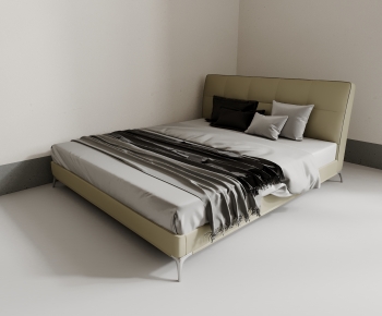 Modern Double Bed-ID:527141167