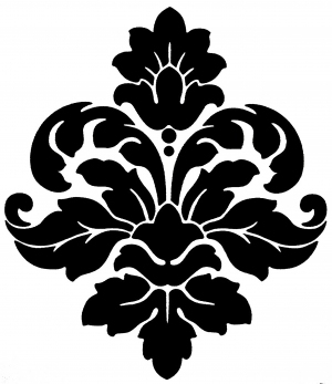 中式古典花纹凹凸黑白-ID:5867019