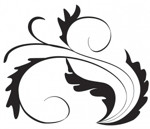中式古典花纹凹凸黑白-ID:5867105