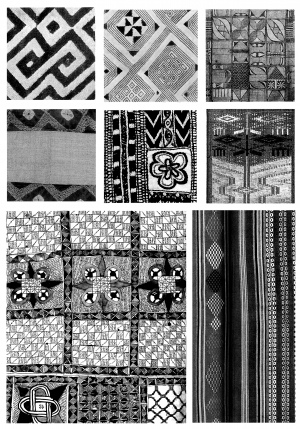 Chinese Style Classical StyleBump Black And White