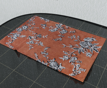 中式复古地毯-ID:828978068