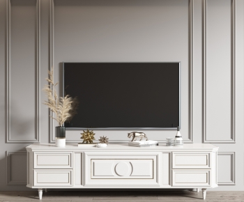 Simple European Style TV Cabinet-ID:224354039