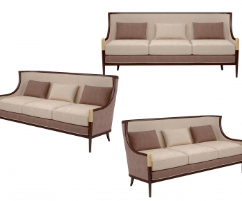 American Style Three-seat Sofa-ID:514041908
