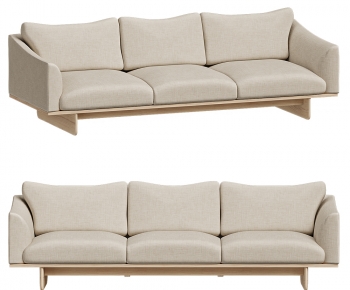 Modern Three-seat Sofa-ID:741539045