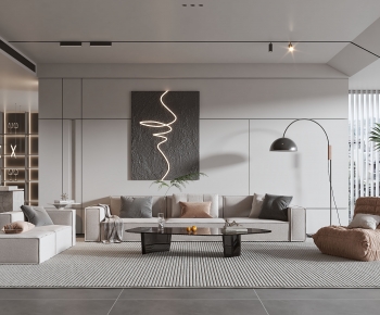Modern A Living Room-ID:119314914