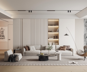 Modern A Living Room-ID:378124006