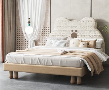 Nordic Style Child's Bed-ID:616564047