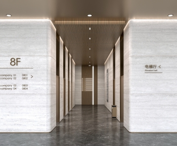 Modern Corridor/elevator Hall-ID:963943968