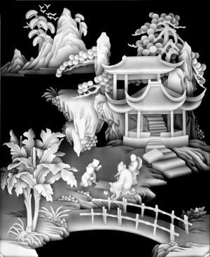 黑白灰度凹凸图-ID:423233995