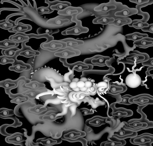 黑白灰度凹凸图-ID:472469093