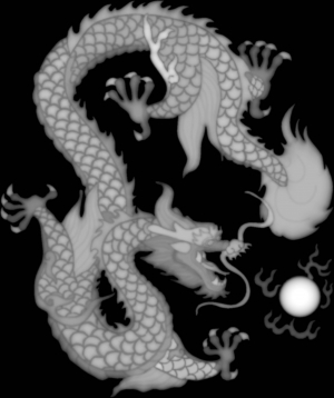 黑白灰度凹凸图-ID:289165972