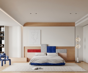 Modern Nordic Style Bedroom-ID:571475038