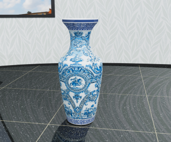 中式瓷器 花瓶-ID:256269081
