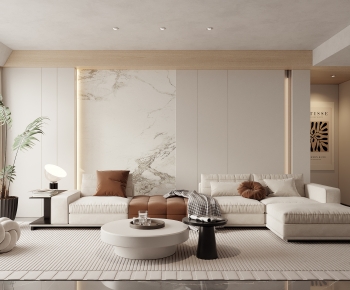 Modern A Living Room-ID:979495053